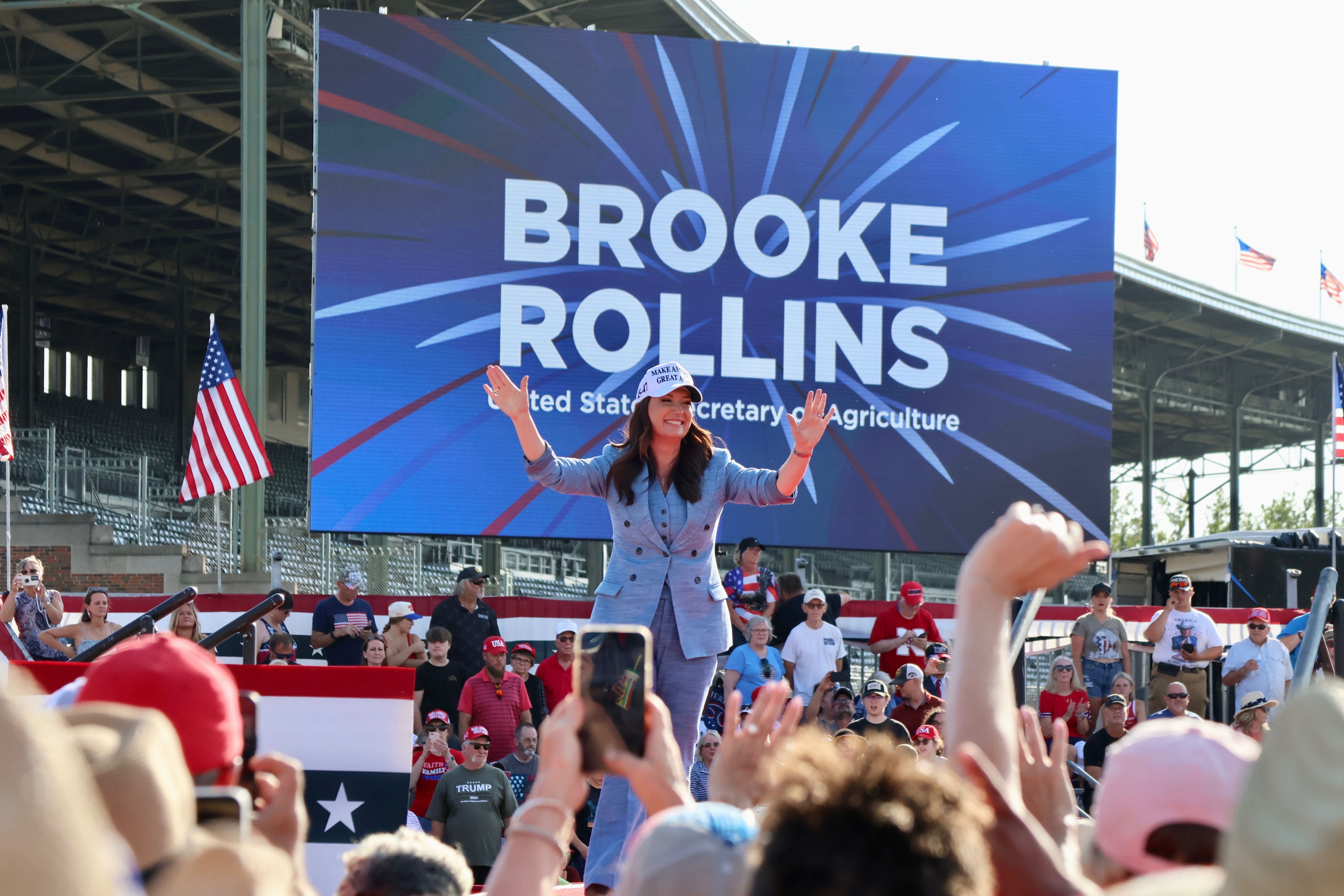 Secretary Rollins in Iowa