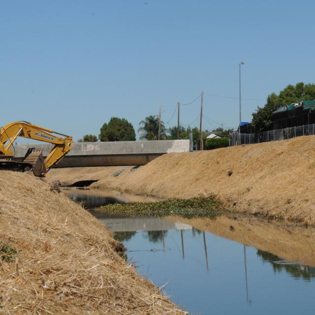 U.S. Department of Agriculture (USDA) Natural Resources Conservation Service (NRCS) American Recovery and Reinvestment (ARRA) funded watershed project in San Jose, California