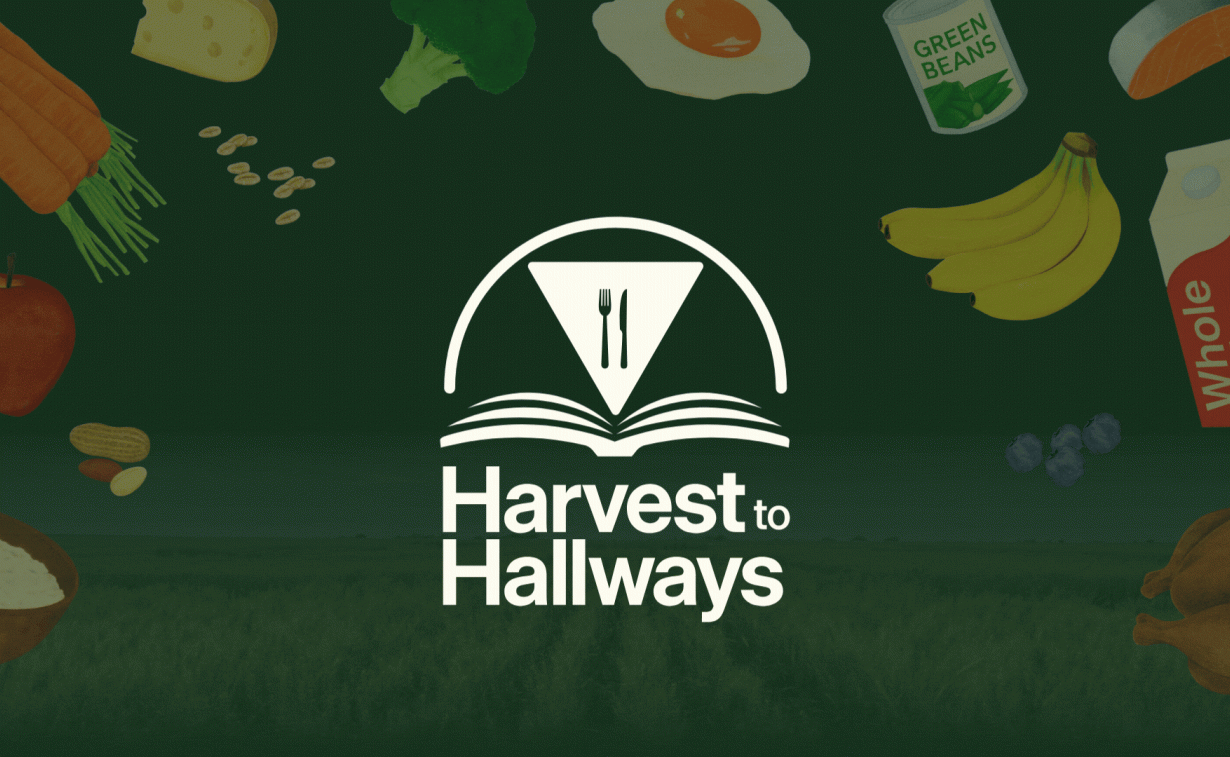 Harvest to Hallways logo