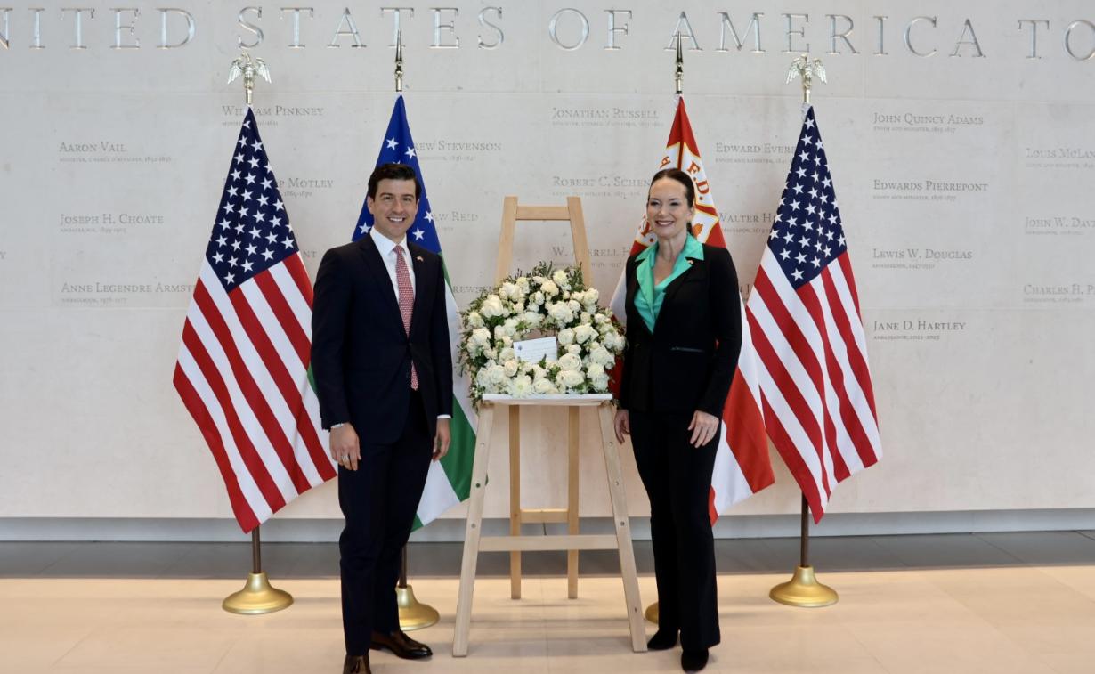 Secretary Brooke Rollins and Under Secretary of Agriculture for Trade and Foreign Agricultural Affairs, Luke J. Lindberg