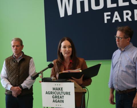 Secretary Rollins announces the approval of the first-ever SNAP waiver with Nebraska Governor Jim Pillen