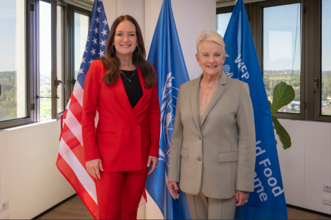 Secretary Rollins during her Italy trip