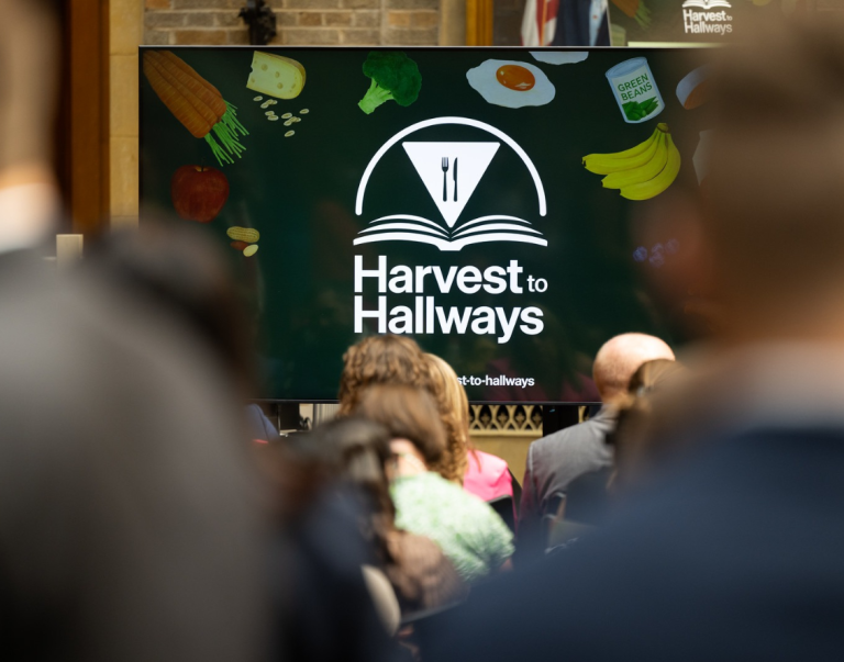 Harvest to Hallways graphic