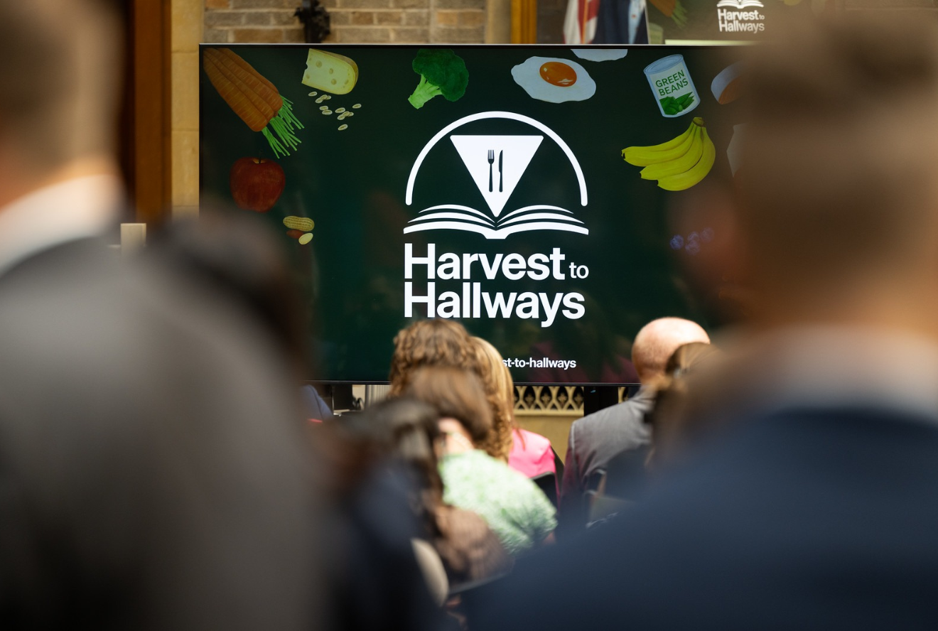 Harvest to Hallways graphic