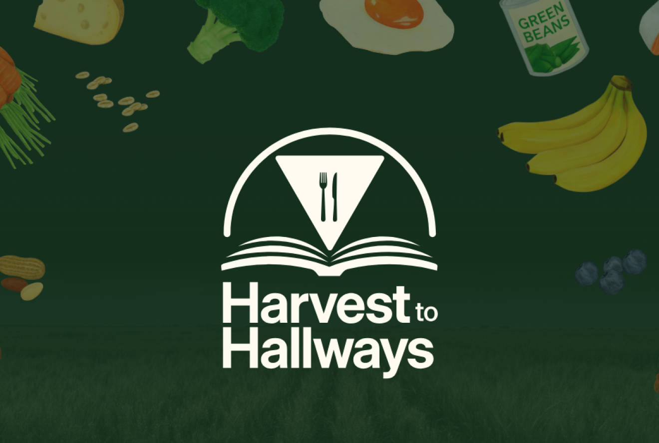 Harvest to Hallways logo