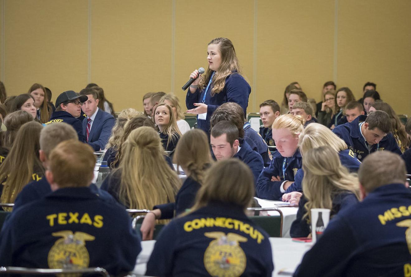 Future Farmers of America event