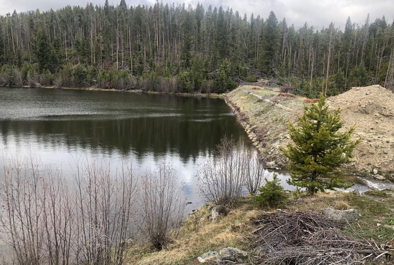 Montana’s Basin Creek watershed, which supplies Butte’s drinking water. Roadless Rule restrictions limit forest management near the reservoir, leaving this critical water supply at risk from severe wildfire