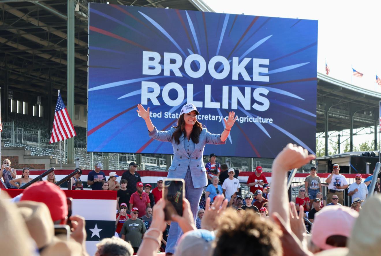 Secretary Rollins in Iowa
